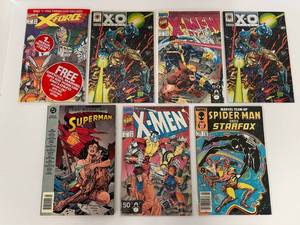 lot 173 image: Group Of Vintage Comic Books In Protective Sleeves Including X Men , X Force And More