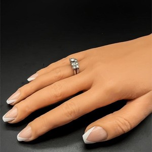 2.25ctw Diamond Wedding Ring Set Vintage 14k Gold $6,000 Retail VIDEO