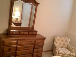 Long Dresser with Mirror