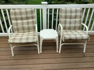 Patio Chairs and Table