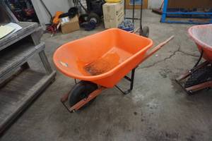 lot 13 image: Tru Temper Air Less Tire Wheel Barrel
