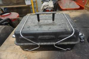 lot 38 image: Portable Camping Propane Grill With Bernzomatic TS4000 Propane Torch