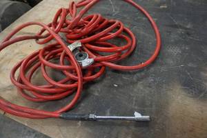 lot 19 image: Glad Hands Semi Truck Supply Line Snap Lock Connecting Couplers With Air Compressor Distribution Line