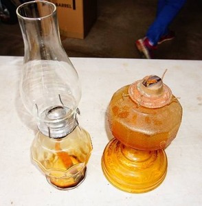 Amber Kerosine Lanterns