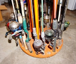 Carousel of Fishing Rods