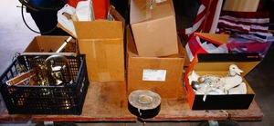 A Cart Full of Home DeCor.  Cart NOT Included
