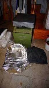 Metal cabinetdrawer, metal cash register drawer, welding hood etc.