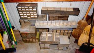 Variety of hardware organizers