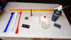 Vintage Spritzer, Krebsbach Yard Stick, Advertising Accessories etc.