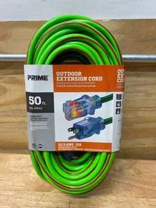 lot 12 image: PRIME Outdoor Extension Cord (50 ft.)