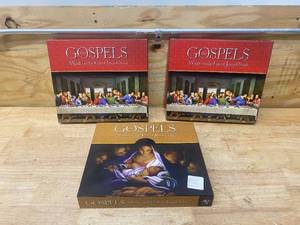 lot 88 image: The Gospels of Jesus Christ Lot of 3 Books
