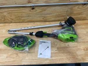 lot 43 image: GREENWORKS PRO 16 in. 60V Battery Cordless String Trimmer (Tool-Only)