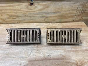 lot 91 image: ZURN Lot of 3- Z161 3 X 10 Oblique Scupper Drains