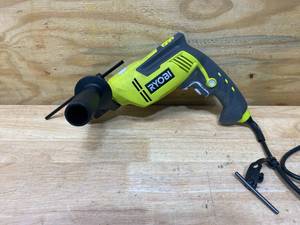 lot 120 image: RYOBI 6.2 Amp Corded 58 in. Variable Speed Hammer Drill