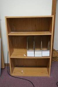 lot 36 image: book shelf