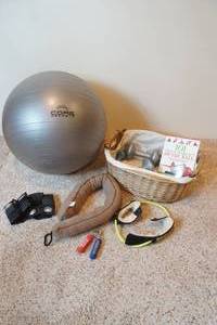 lot 79 image: exercise ball