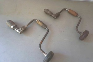 lot 167 image: vintage drills