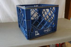 lot 259 image: milk crate