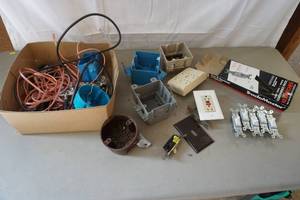 lot 288 image: electrical supplies