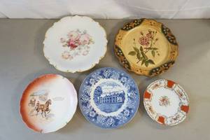 lot 421 image: vintage plates