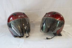 lot 423 image: motorcycle helmets