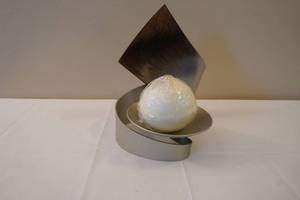 lot 443 image: metal art deco
