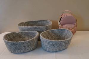 lot 479 image: woven baskets