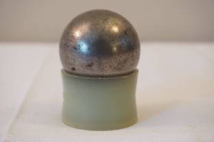lot 500 image: steel sphere