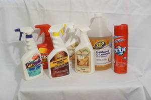 lot 583 image: cleaning products