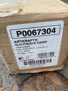 Heavyweight Black Kraft Roll
