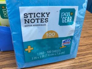 Bright Color Sticky Notes