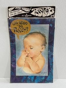 lot 5 image: Vintage Perky Party Posters
