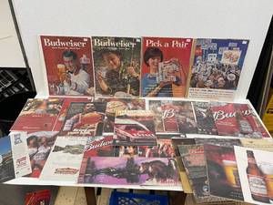 lot 16 image: Budweiser Ads