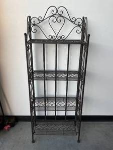 lot 55 image: Plant Stand Bakers Rack