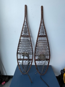 lot 66 image: Vintage Snow Shoes