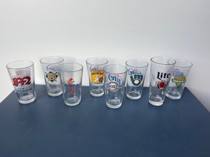 lot 80 image: Beer Glasses
