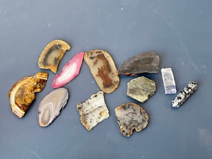 lot 111 image: Agates, Crystal, Minerals, Stones, Etc...