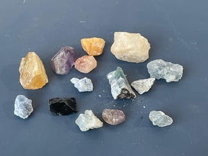 lot 115 image: Agates, Crystal, Minerals, Stones, Etc...