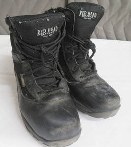 RED HEAD BOOTS