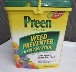 NEW UNOPENED BUCKET OF PREEN