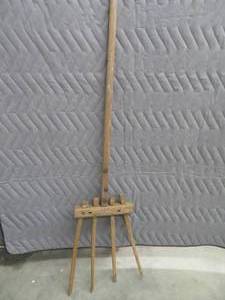 ANTIQUE HAND MADE HAY FORK