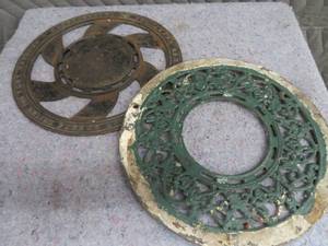 ANTIQUE STOVE LID