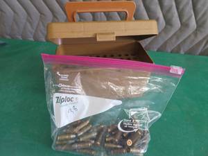 CASE GUARD 50 CASE WITH BAG OF 38 BULLETS