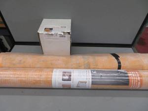2 ROLLS OF SCHLUTER KERDI & LITTLE BOX OF SCHLUTER KERDI BAND