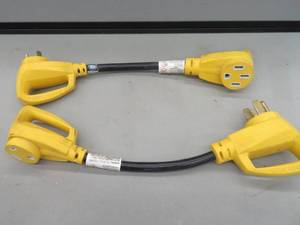 2 INDUSTRIAL ELECTRICAL ADAPTERS