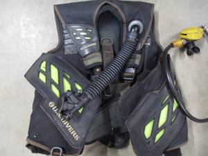 US Divers Weighted Vest and Dacor Scuba Diving Octo