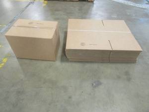25 Corrugated Boxes, 18 x 12 x 12.