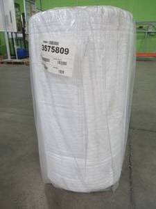 36 x 1000 Sq. Ft. Roll of Cushion Packaging Material in White, Perforated for custom packaging needs.