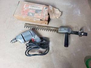 Sears Craftsman 38 Electril Drill and Hedge Trimmer Attachment