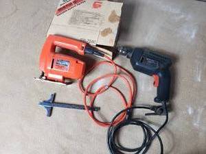 Black & Decker Jigsaw and Drill